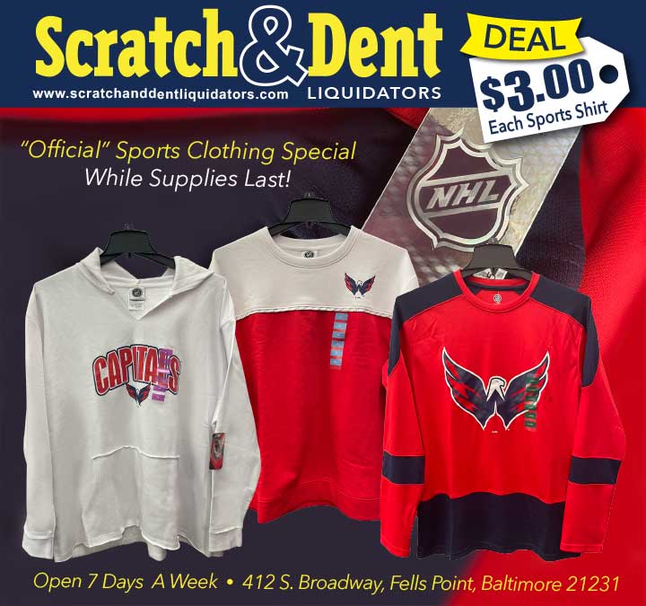 Scratch & Dent Liquidators on Broadway in Fells Point, Baltimore. www.scratchanddentliquidators.com "A Bargain and Deal Available for Everyone!"
