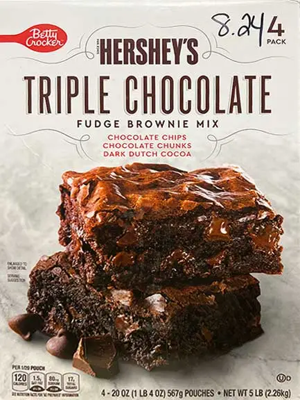 Hershey Triple Chocolate Brownie Mix