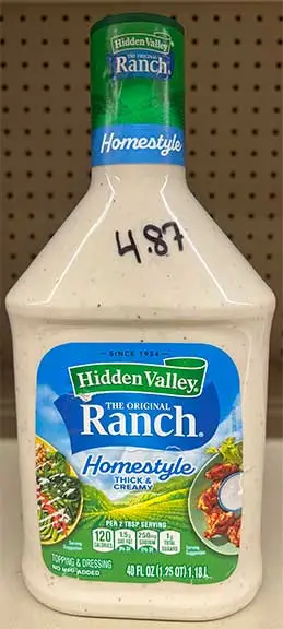 Hidden Valley Ranch Dressing