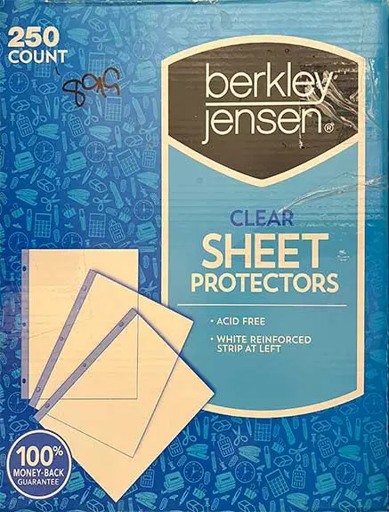 Sheet Protectors