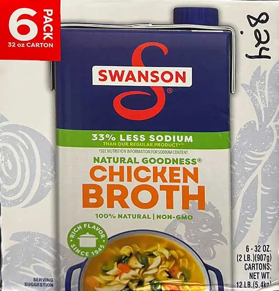 Swanson Chicken Broth 6 Pack