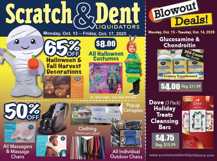 Scratch & Dent Liquidators on Broadway in Fells Point, Baltimore. www.scratchanddentliquidators.com "A Bargain and Deal Available for Everyone!"