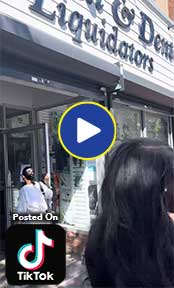 TikTok Influencer #1 - Recommends Scratch & Dent Liquidators on Broadway in Fells Point, Baltimore.