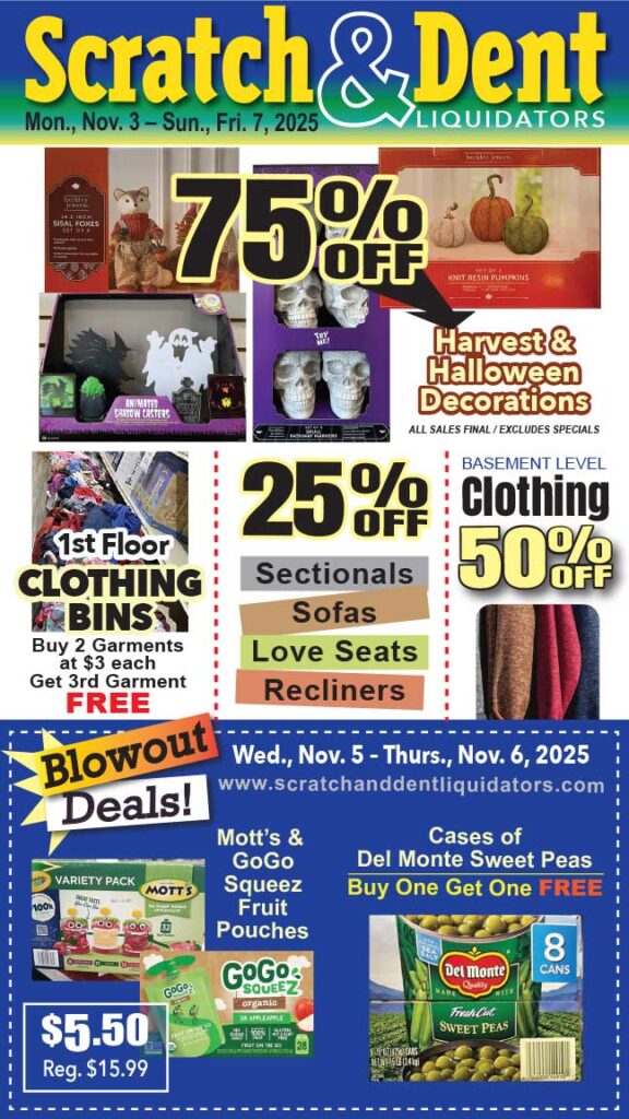 Scratch & Dent Liquidators on Broadway in Fells Point, Baltimore. www.scratchanddentliquidators.com "A Bargain and Deal Available for Everyone!"