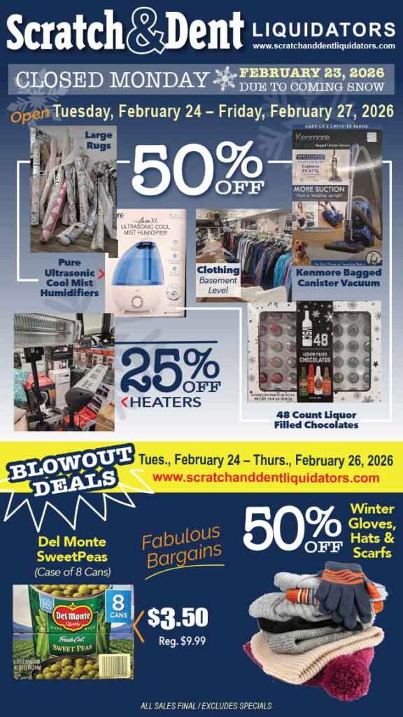 Scratch & Dent Liquidator on Broadway in Fells Point, Baltimore. A Great Discount Store Filled with Bargains for Everyone!