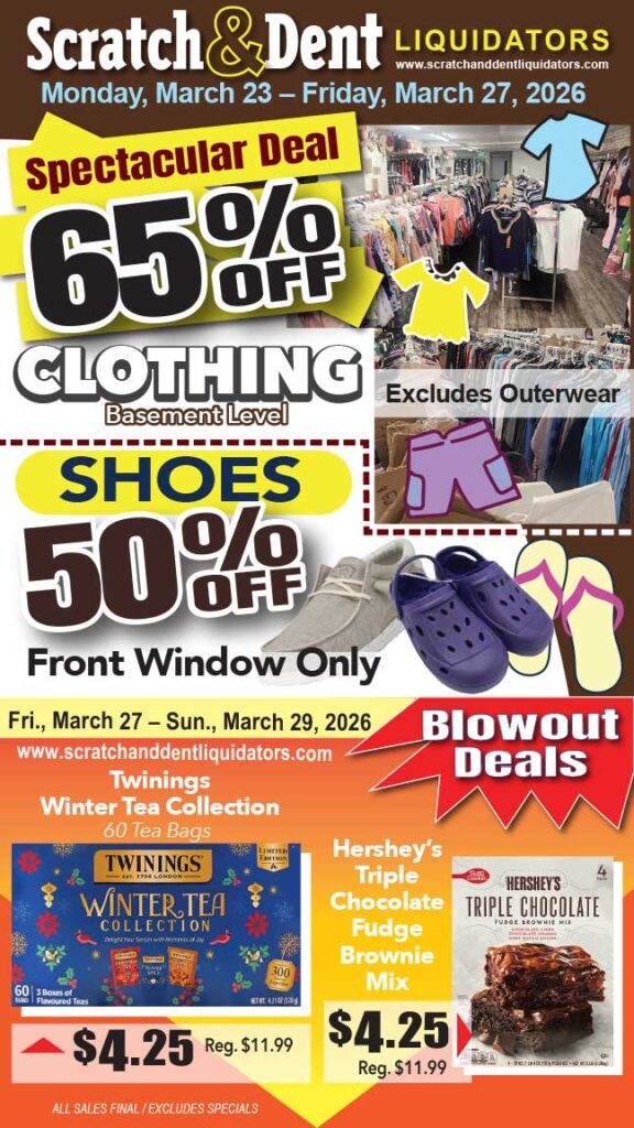 Scratch & Dent Liquidator on Broadway in Fells Point, Baltimore. A Great Discount Store Filled with Bargains for Everyone!