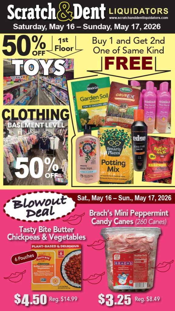 Scratch & Dent Liquidator on Broadway in Fells Point, Baltimore. A Great Discount Store Filled with Bargains for Everyone!