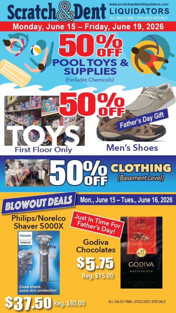 Scratch & Dent Liquidator on Broadway in Fells Point, Baltimore. A Great Discount Store Filled with Bargains for Everyone!