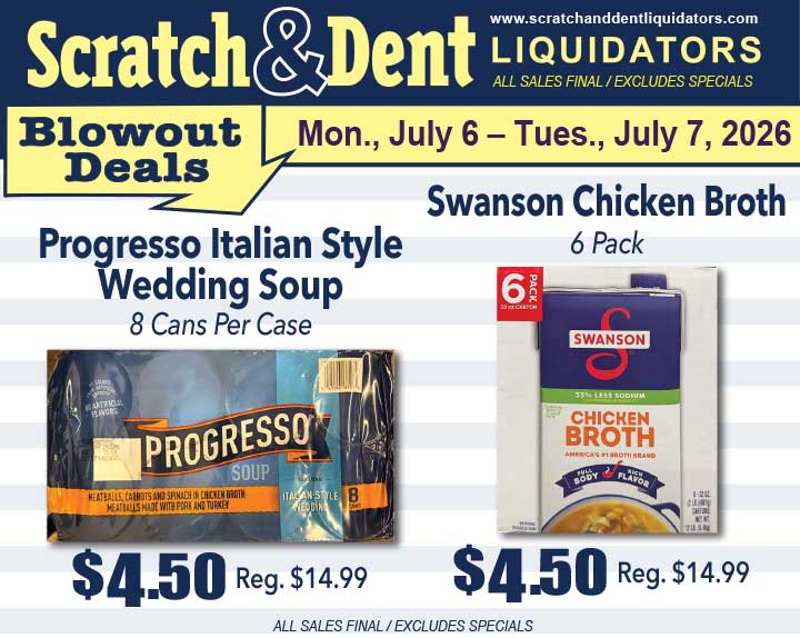Scratch & Dent Liquidator on Broadway in Fells Point, Baltimore. A Great Discount Store Filled with Bargains for Everyone!