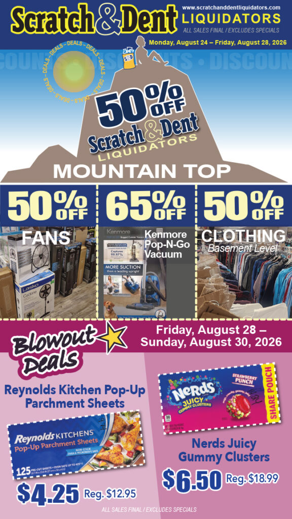 Scratch & Dent Liquidator on Broadway in Fells Point, Baltimore. A Great Discount Store Filled with Bargains for Everyone!