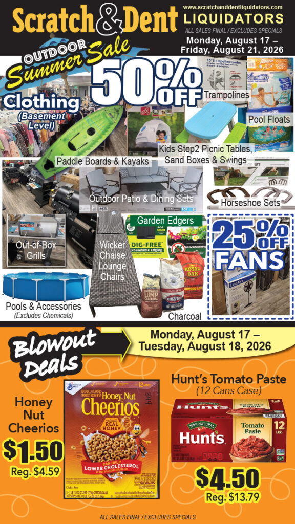 Scratch & Dent Liquidator on Broadway in Fells Point, Baltimore. A Great Discount Store Filled with Bargains for Everyone!
