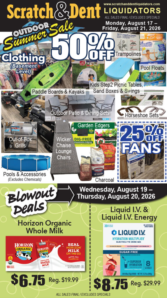 Scratch & Dent Liquidator on Broadway in Fells Point, Baltimore. A Great Discount Store Filled with Bargains for Everyone!