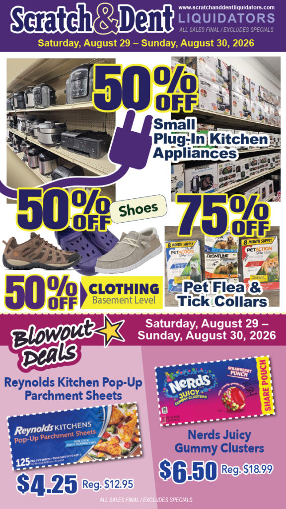 The Savings Store — Scratch & Dent Liquidator on Broadway in Fells Point, Baltimore. A Great Discount Store Filled with Bargains for Everyone!