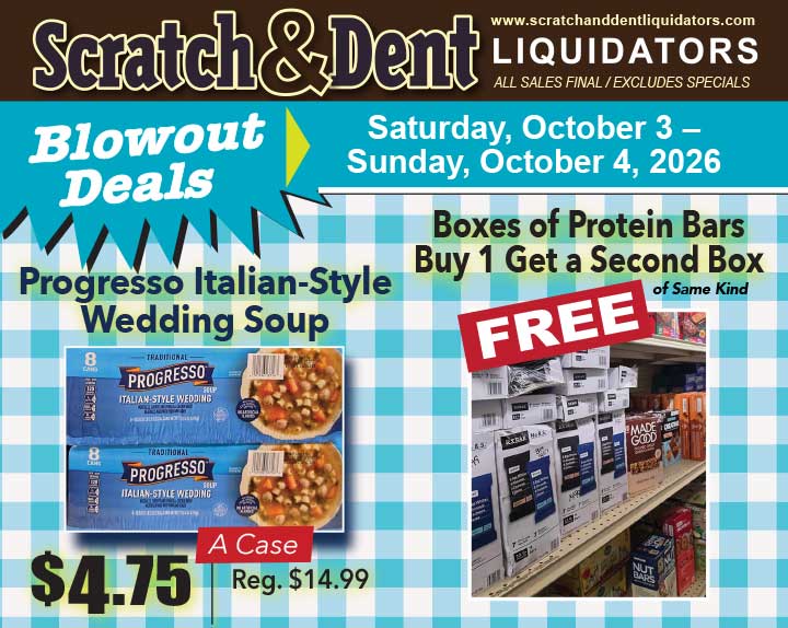 The Savings Store — Scratch & Dent Liquidator on Broadway in Fells Point, Baltimore. A Great Discount Store Filled with Bargains for Everyone!