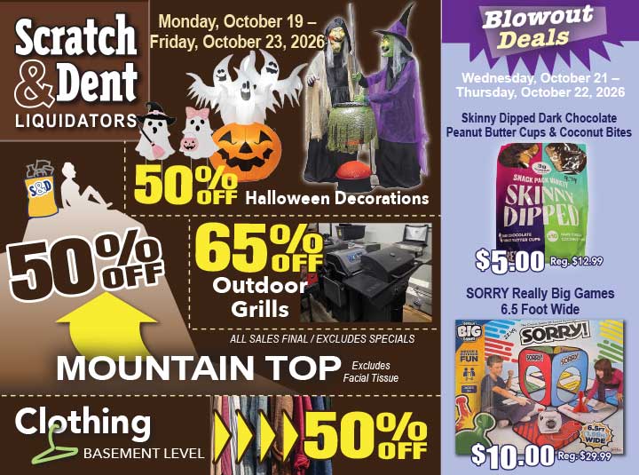The Savings Store — Scratch & Dent Liquidator on Broadway in Fells Point, Baltimore. A Great Discount Store Filled with Bargains for Everyone!