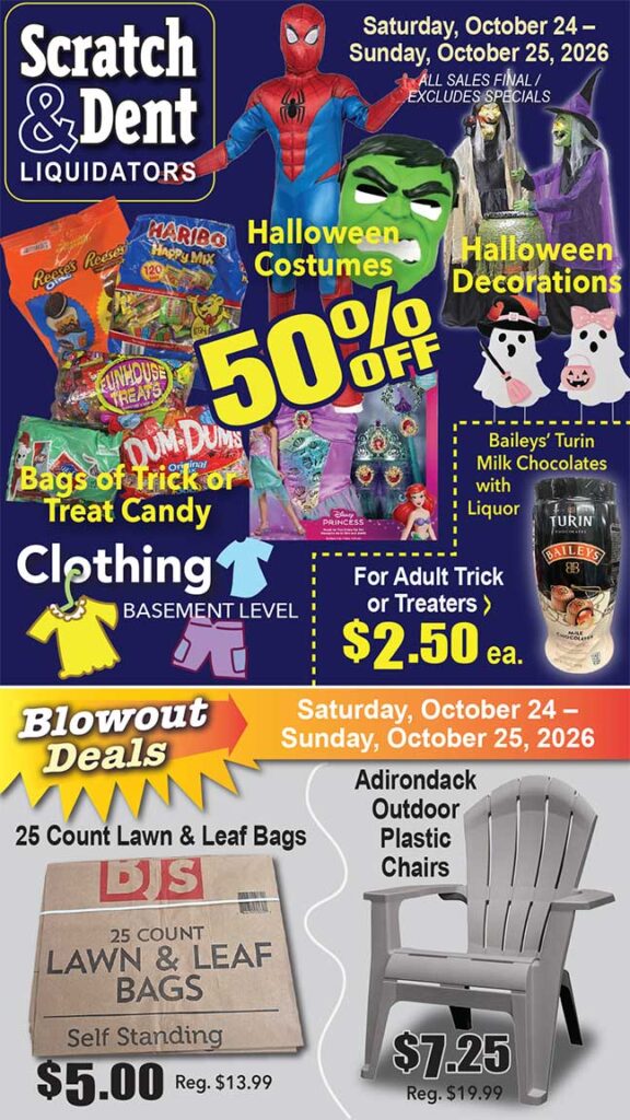 The Savings Store — Scratch & Dent Liquidator on Broadway in Fells Point, Baltimore. A Great Discount Store Filled with Bargains for Everyone!