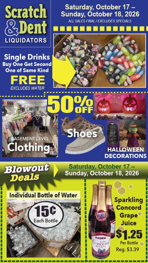 The Savings Store — Scratch & Dent Liquidator on Broadway in Fells Point, Baltimore. A Great Discount Store Filled with Bargains for Everyone!